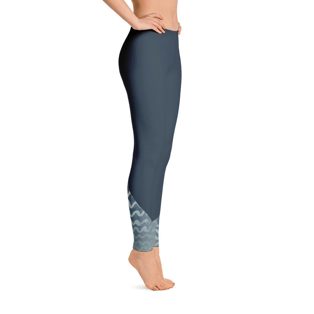 *The Wave*  | HalfCalf Regular-fit Leggings