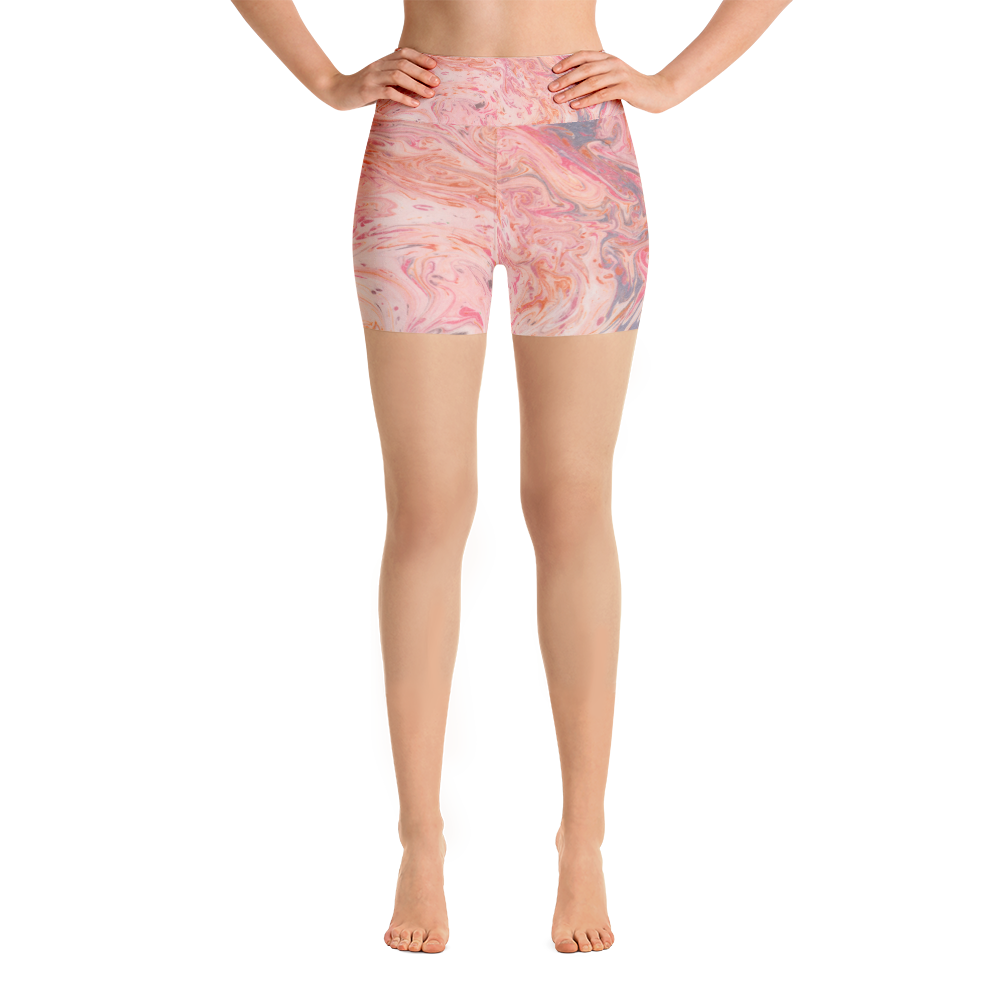 *NEW!*  Marble Mable Yoga Shorts