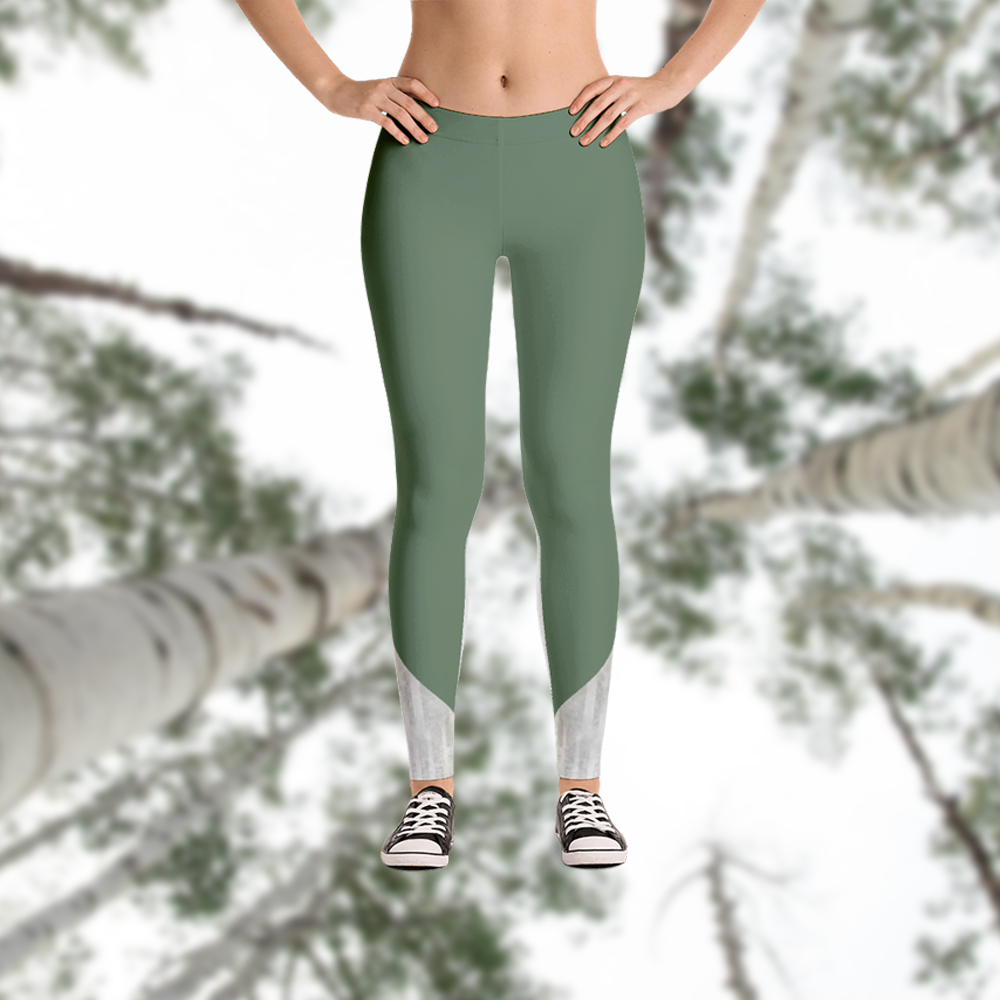 *Birch Forest* |  HalfCalf Regular-fit Leggings