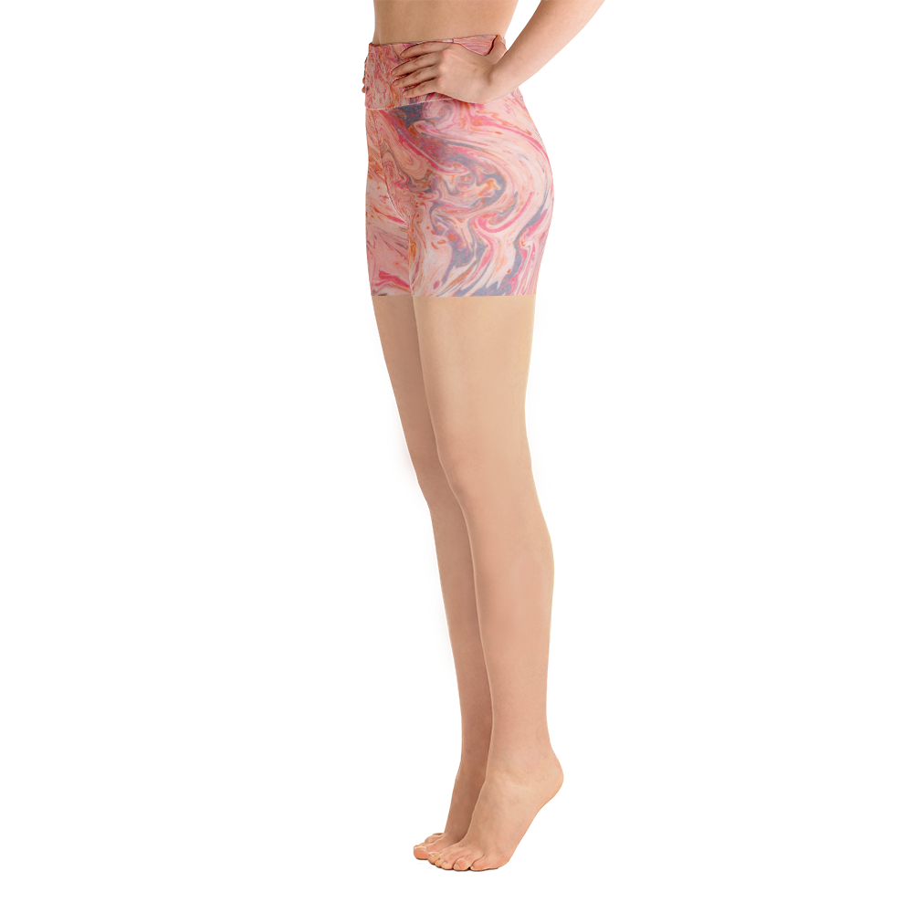 *NEW!*  Marble Mable Yoga Shorts