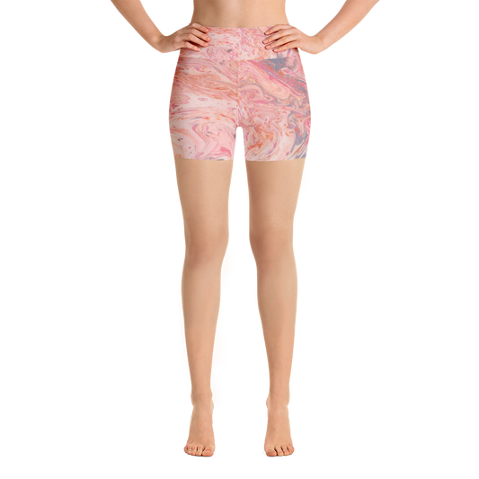 *NEW!*  Marble Mable Yoga Shorts